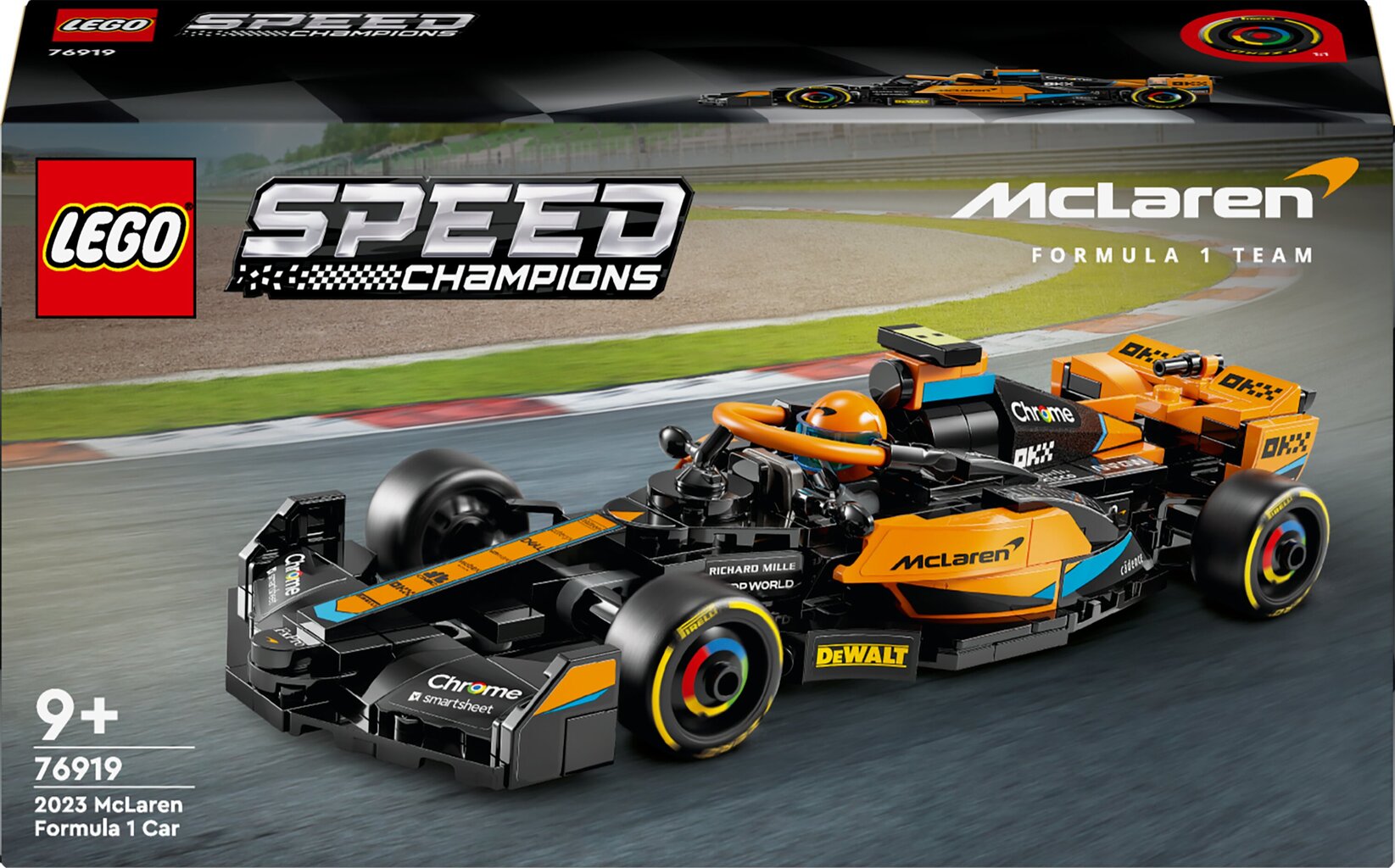 76919 LEGO® Speed Champions 2023 metų Formulės-1 lenktyninis automobilis McLaren kaina ir informacija | Konstruktoriai ir kaladėlės | pigu.lt