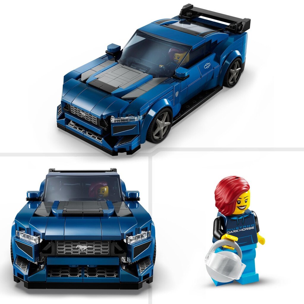 76920 LEGO® Speed Champions Sportinis automobilis Ford Mustang Dark Horse цена и информация | Konstruktoriai ir kaladėlės | pigu.lt