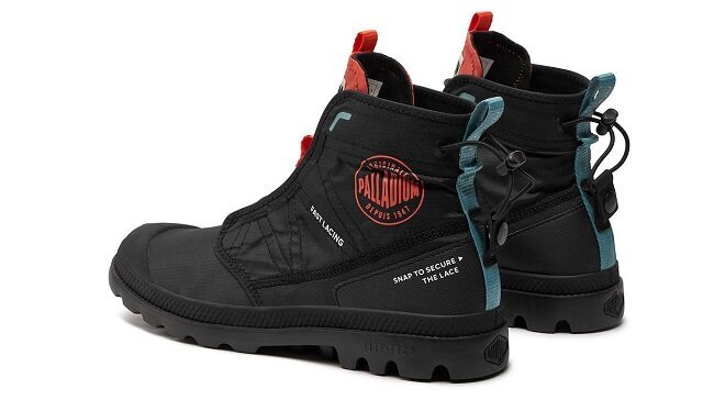 Sportiniai batai moterims Palladium Pampa Travel Lite Rs, juodi kaina ir informacija | Kedai vyrams | pigu.lt