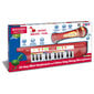 Vaikiškas pianinas su mikrofonu Bontempi, raudonas kaina ir informacija | Lavinamieji žaislai | pigu.lt