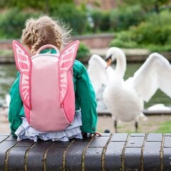Vaikiška kuprinė LittleLife Kids Butterfly, 6 l, rožinė kaina ir informacija | Kuprinės mokyklai, sportiniai maišeliai | pigu.lt