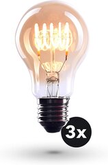 Светодиодная лампочка E27, 3 шт., 4W, 230V цена и информация | Электрические лампы | pigu.lt