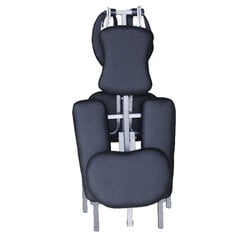 Masažo kėdė React A100, juoda, 103x22cm цена и информация | Аксессуары для массажа | pigu.lt