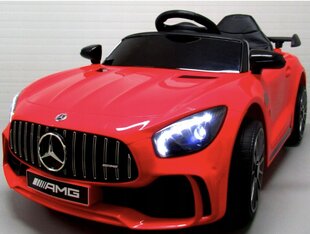 Vienvietis vaikiškas elektromobilis Mercedes GTR-S, raudonas kaina ir informacija | Elektromobiliai vaikams | pigu.lt