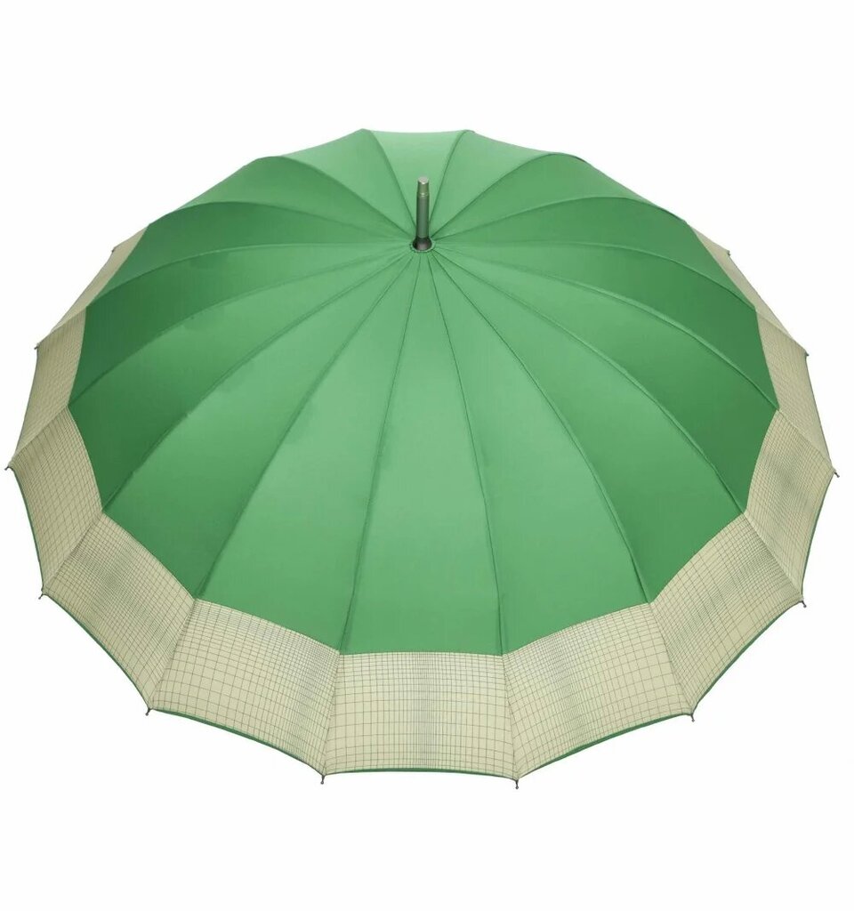 Moteriškas skėtis 16 pleištų, Parasol, žalias цена и информация | Moteriški skėčiai | pigu.lt