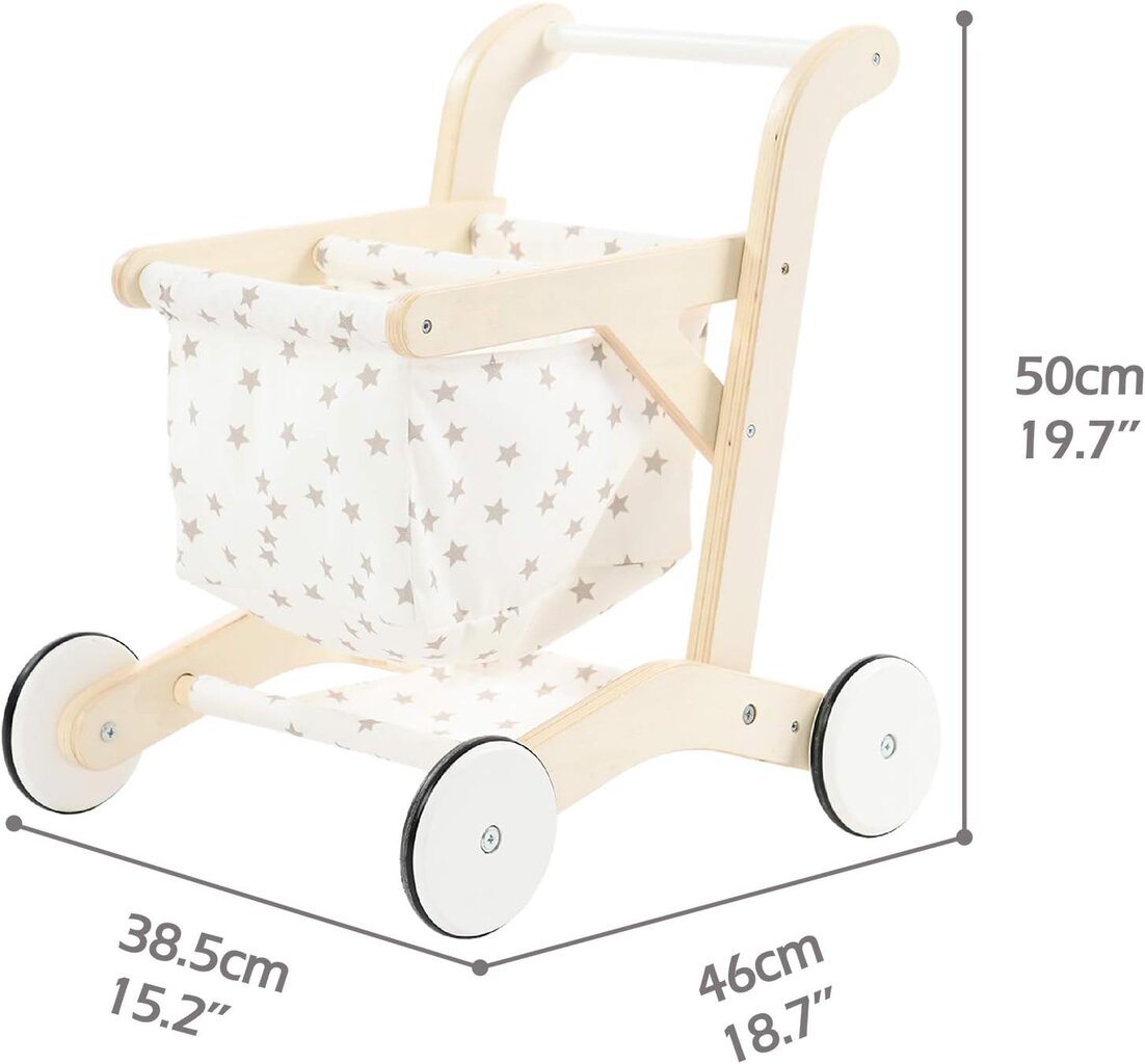 Kūdikių vežimėliai lėlėms kaina ir informacija | Žaislai kūdikiams | pigu.lt