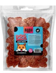 Bubu Pets утиные сердечки с рисом, 500 цена и информация | Лакомства для собак | pigu.lt