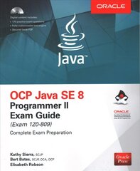 OCP Java SE 8 Programmer II Exam Guide (Exam 1Z0-809) 7th edition kaina ir informacija | Ekonomikos knygos | pigu.lt
