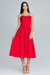 Suknelė moterims Figl LKK116340.1903, raudona kaina ir informacija | Suknelės | pigu.lt