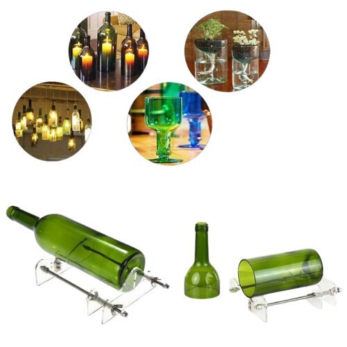Stiklo butelių pjovimo įrankis Tech zone, 1 vnt. цена и информация | Mechaniniai įrankiai | pigu.lt