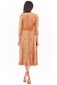 Suknelė moterims Awama LKK150737.1903, ruda kaina ir informacija | Suknelės | pigu.lt