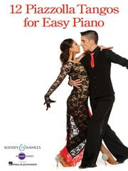 12 Piazzolla Tangos for Easy Piano kaina ir informacija | Knygos apie meną | pigu.lt