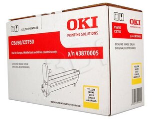 OKI Drum C5650/5750, желтый цена и информация | Картриджи для лазерных принтеров | pigu.lt