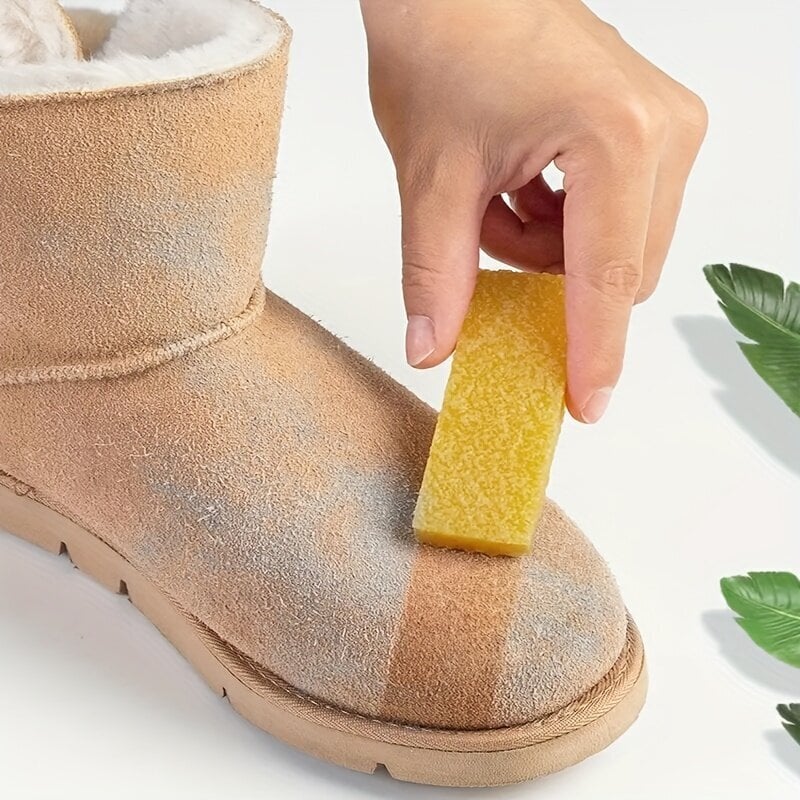 Tech Zone zomšinių-odinių batų guminis trintukas, 1 vnt. kaina ir informacija | Drabužių ir avalynės priežiūros priemonės | pigu.lt