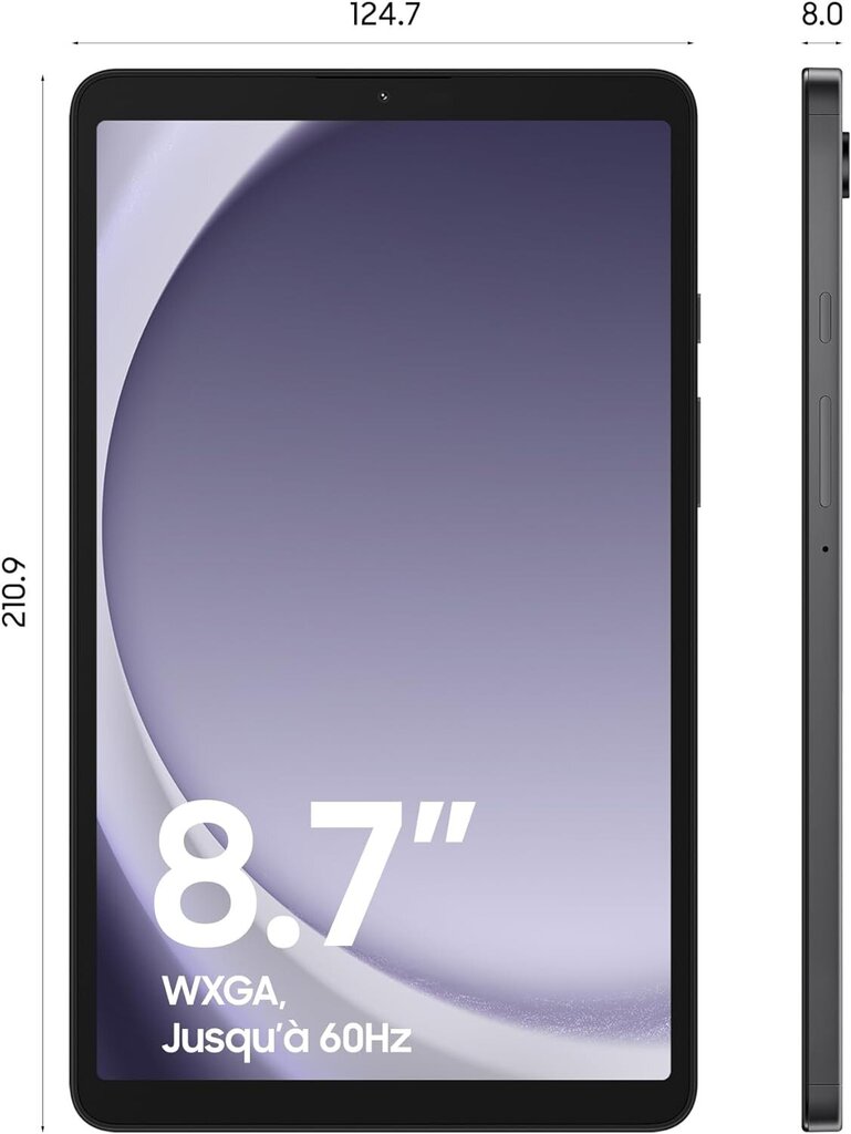 Samsung Galaxy Tab A9 WiFi 8/128GB Blue kaina ir informacija | Planšetiniai kompiuteriai | pigu.lt