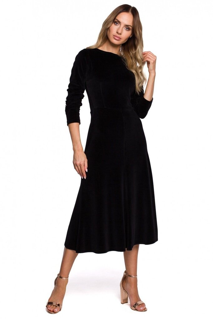 Suknelė moterims Moe LKK149989.1900, juoda kaina ir informacija | Suknelės | pigu.lt