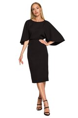 Suknelė moterims Moe LKK169964.1900, juoda kaina ir informacija | Suknelės | pigu.lt