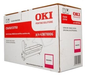 OKI C5650 C5750, пурпурный цена и информация | Картриджи для лазерных принтеров | pigu.lt