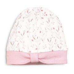 Kepurė mergaitėms Nini ABN-3199, rožinė kaina ir informacija | Kepurės, pirštinės, kaklaskarės kūdikiams | pigu.lt