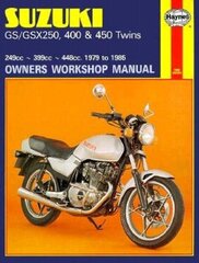 Suzuki GS/GSX250, 400 & 450 Twins (79 - 85) Haynes Repair Manual kaina ir informacija | Kelionių vadovai, aprašymai | pigu.lt