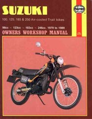 Suzuki 100, 125, 185 & 250 Air-Cooled Trail Bikes (79 - 89) kaina ir informacija | Enciklopedijos ir žinynai | pigu.lt