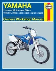 Yamaha 2-stroke Motocross Bikes (86 - 06) Haynes Repair Manual kaina ir informacija | Kelionių vadovai, aprašymai | pigu.lt