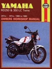 Yamaha RD250 & 350LC Twins (80 - 82) Haynes Repair Manual kaina ir informacija | Kelionių vadovai, aprašymai | pigu.lt