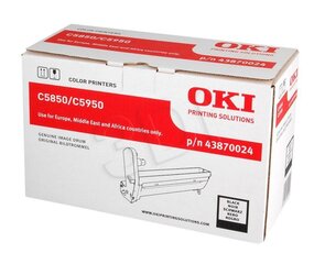 OKI C5850 C5950 MC560, черный цена и информация | Картриджи для лазерных принтеров | pigu.lt