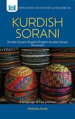 Kurdish (Sorani)-English/English-Kurdish (Sorani) Dictionary & Phrasebook kaina ir informacija | Užsienio kalbos mokomoji medžiaga | pigu.lt