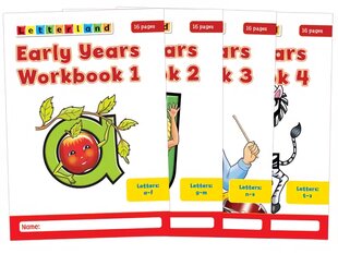 Early Years Workbooks New edition, No. 1-4 цена и информация | Книги для подростков  | pigu.lt