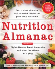 Nutrition Almanac 6th edition цена и информация | Самоучители | pigu.lt