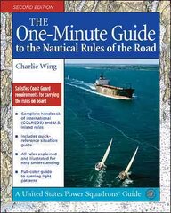 One-Minute Guide to the Nautical Rules of the Road 2nd edition kaina ir informacija | Knygos apie sveiką gyvenseną ir mitybą | pigu.lt