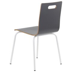 Kėdė Stema Werdi A, 48,5x53x82 cm, pilka/balta kaina ir informacija | Virtuvės ir valgomojo kėdės | pigu.lt