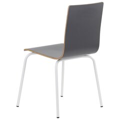 Kėdė Stema Werdi B, 48,5x53x82 cm, pilka/balta kaina ir informacija | Virtuvės ir valgomojo kėdės | pigu.lt