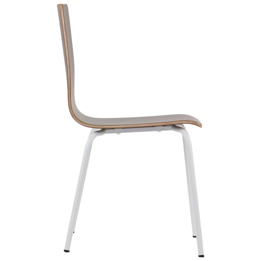Kėdė Stema Werdi B, 48,5x53x82 cm, ruda/balta kaina ir informacija | Virtuvės ir valgomojo kėdės | pigu.lt