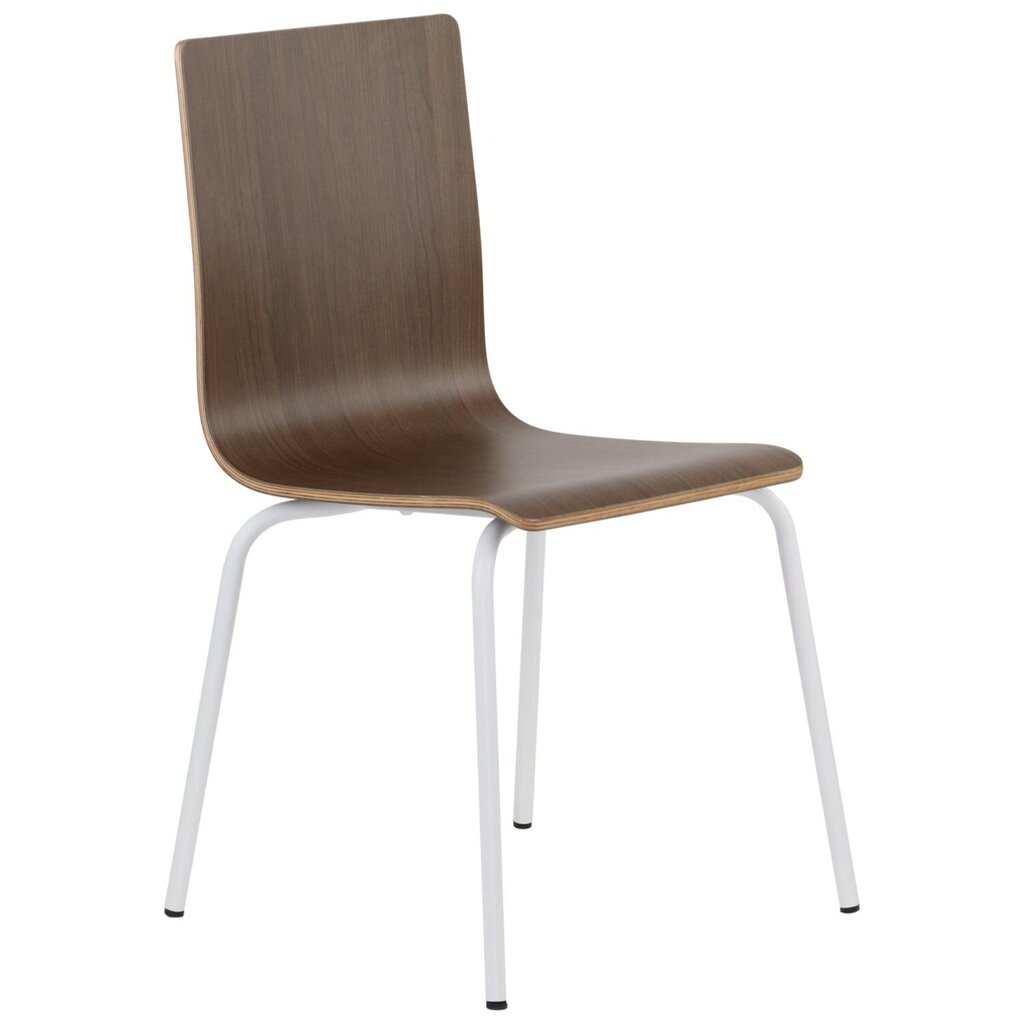 Kėdė Stema Werdi B, 48,5x53x82 cm, ruda/balta kaina ir informacija | Virtuvės ir valgomojo kėdės | pigu.lt