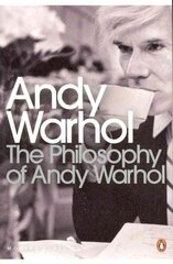 Philosophy of Andy Warhol kaina ir informacija | Knygos apie meną | pigu.lt