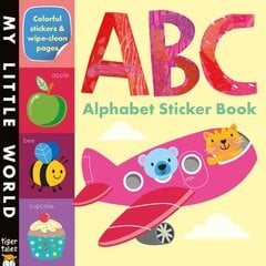 ABC Alphabet Sticker Book kaina ir informacija | Knygos mažiesiems | pigu.lt