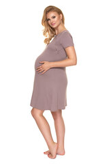 Naktiniai nėščiosioms PeeKaBoo LKK157717.1900, smėlio spalvos kaina ir informacija | Naktiniai, pižamos moterims | pigu.lt