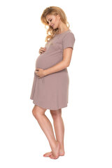 Naktiniai nėščiosioms PeeKaBoo LKK157708.1906, smėlio spalvos kaina ir informacija | Naktiniai, pižamos moterims | pigu.lt
