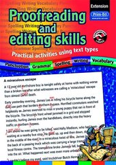 Proofreading and Editing Skills: Practical Activities Using Text Types, Extension kaina ir informacija | Knygos paaugliams ir jaunimui | pigu.lt