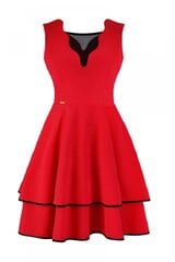 Suknelė moterims Jersa LKK108511.1347, raudona kaina ir informacija | Suknelės | pigu.lt