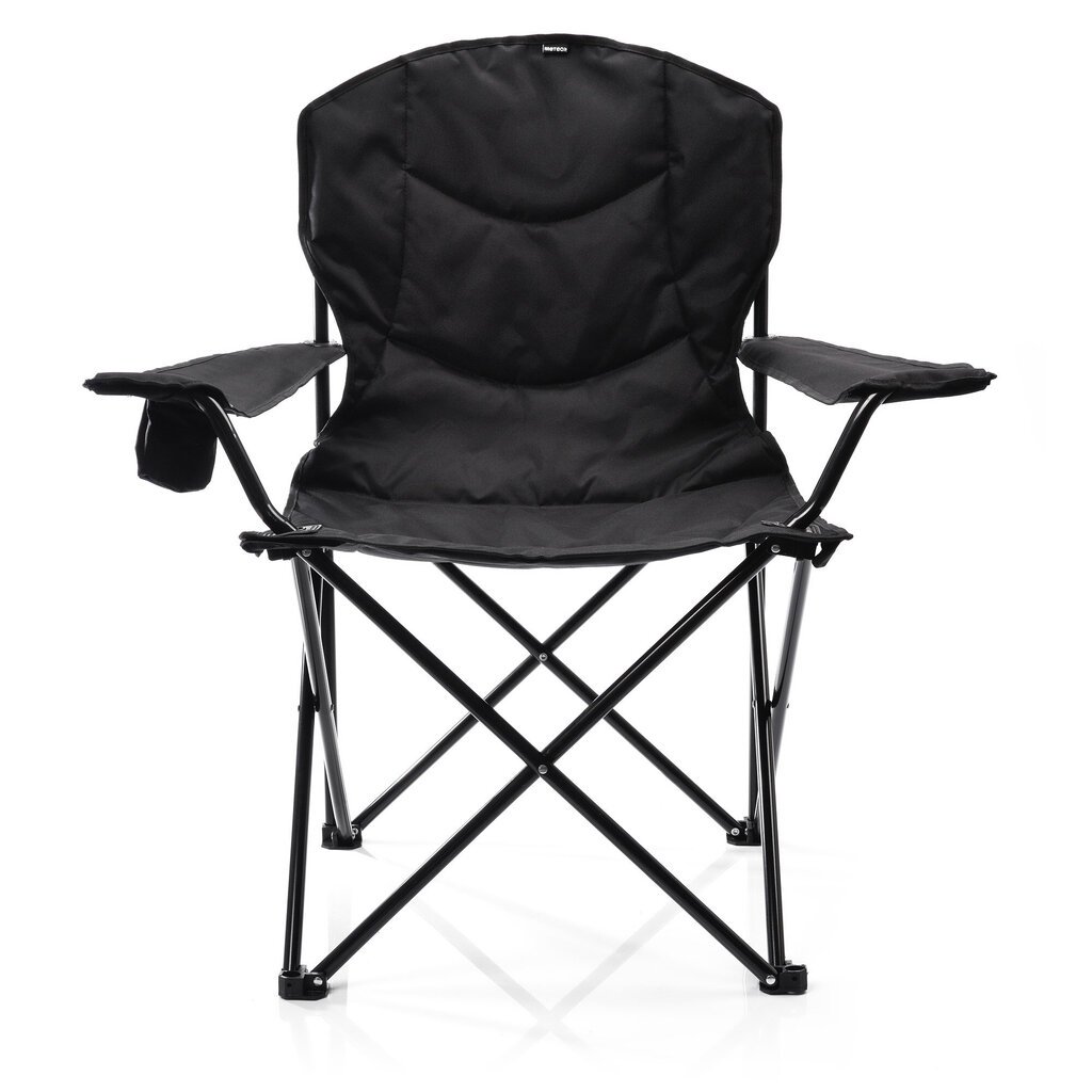 Sulankstoma kėdė Meteor Hiker, juoda kaina ir informacija | Turistiniai baldai | pigu.lt