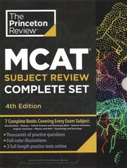 Princeton Review MCAT Subject Review Complete Box Set, 4th Edition kaina ir informacija | Socialinių mokslų knygos | pigu.lt