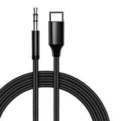 iLike USB-C-3.5mm, 1 m kaina ir informacija | Kabeliai ir laidai | pigu.lt