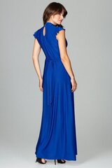 Suknelė moterims Lenitif LKK120757.1903, mėlyna kaina ir informacija | Suknelės | pigu.lt