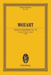 Mozart: Piano Concerto for Piano and Orchestra, A Major/A-Dur/La Majeur, K 488: In a Major kaina ir informacija | Knygos apie meną | pigu.lt