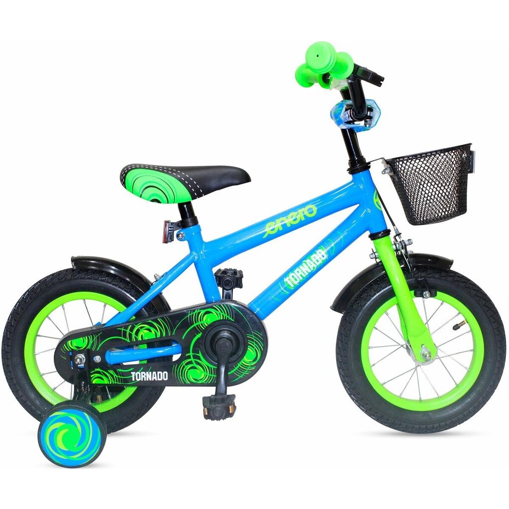 Vaikiškas dviratis Enero, mėlynas kaina ir informacija | Dviračiai | pigu.lt