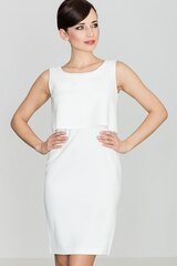 Suknelė moterims Lenitif LKK114323.1904, balta kaina ir informacija | Suknelės | pigu.lt