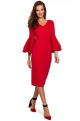 Suknelė moterims Makover LKK138546.1900, raudona kaina ir informacija | Suknelės | pigu.lt